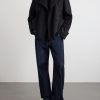 Cropped Cotton-Gabardine Trench Coat - OU Cropped Cotton-Gabardine Trench Coat - OU