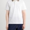 Checked Cotton-Piqué Polo Shirt - FR Checked Cotton-Piqué Polo Shirt - FR