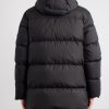 Hooded Wool-Trimmed Quilted Shell Down Jacket - BK Hooded Wool-Trimmed Quilted Shell Down Jacket - BK