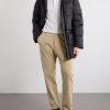 Hooded Wool-Trimmed Quilted Shell Down Jacket - OU Hooded Wool-Trimmed Quilted Shell Down Jacket - OU