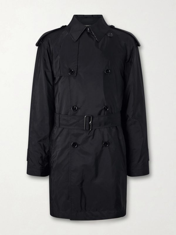 Belted Shell Trench Coat Belted Shell Trench Coat
