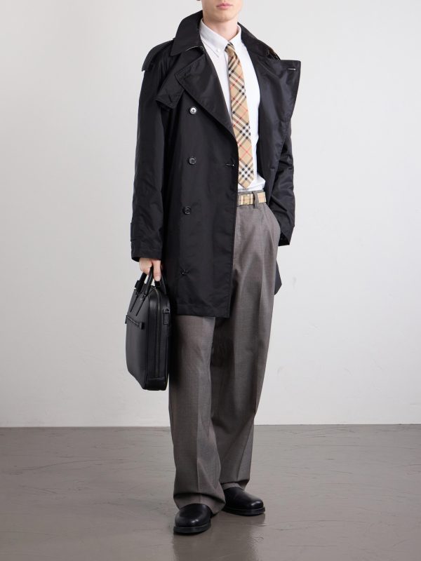 Belted Shell Trench Coat - OU Belted Shell Trench Coat - OU