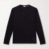 Logo-Embroidered Ribbed Cotton-Blend Jersey T-Shirt Logo-Embroidered Ribbed Cotton-Blend Jersey T-Shirt