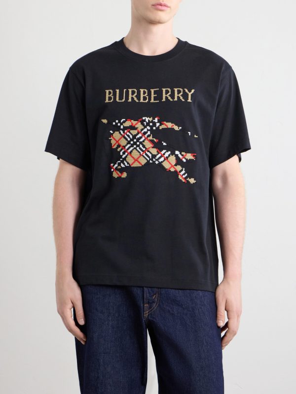 Logo-Embroidered Cotton-Jersey T-Shirt - FR