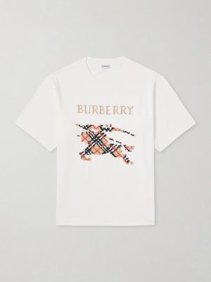 Logo-Embroidered Cotton-Jersey T-Shirt Logo-Embroidered Cotton-Jersey T-Shirt