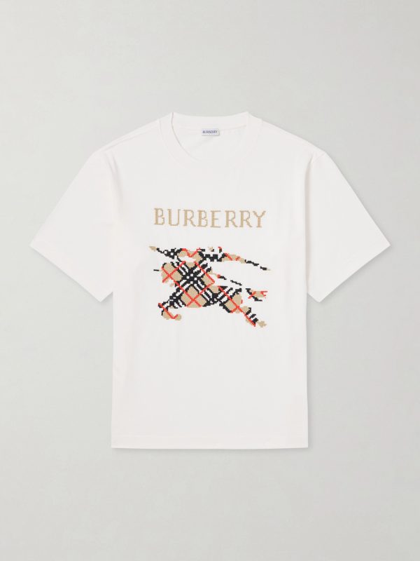Logo-Embroidered Cotton-Jersey T-Shirt