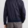 Logo-Embroidered Checked Cotton-Gabardine Blouson Jacket - BK Logo-Embroidered Checked Cotton-Gabardine Blouson Jacket - BK