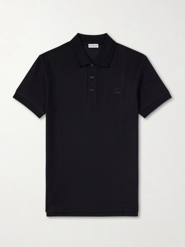 Logo-Embroidered Cotton-Piqué Polo Shirt
