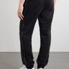 Tapered Checked Cotton-Jersey Sweatpants - BK Tapered Checked Cotton-Jersey Sweatpants - BK