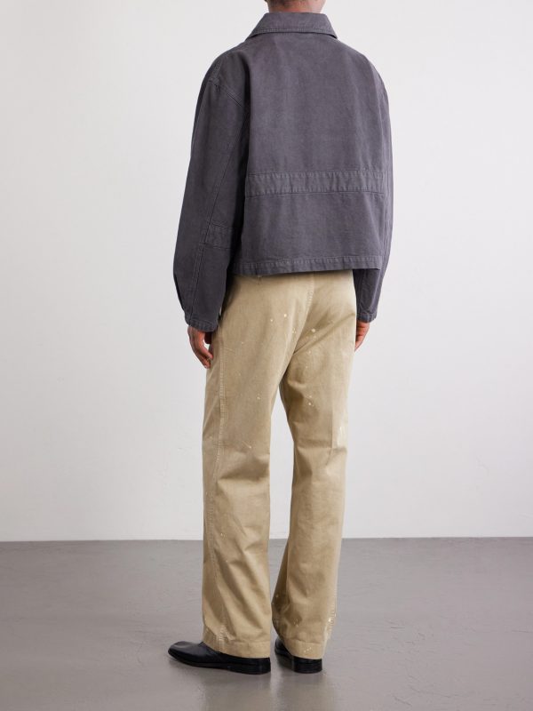 Courier Organic Cotton-Canvas Jacket - BK Courier Organic Cotton-Canvas Jacket - BK