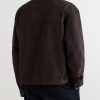 Postal Cotton-Velvet Jacket - BK Postal Cotton-Velvet Jacket - BK