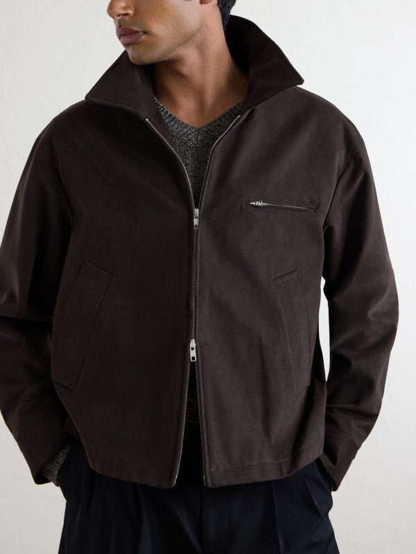 Postal Cotton-Velvet Jacket - CU Postal Cotton-Velvet Jacket - CU