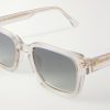 Rive Gauche Square-Frame Acetate Sunglasses - CU Rive Gauche Square-Frame Acetate Sunglasses - CU