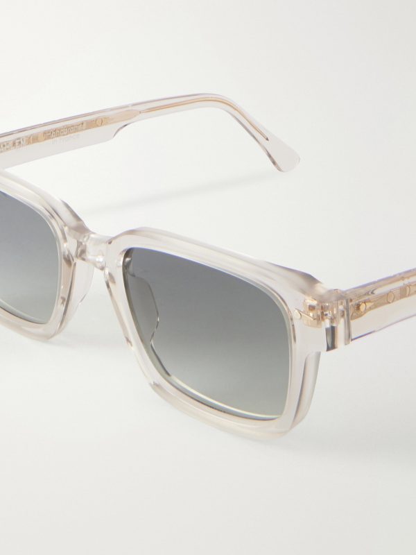 Rive Gauche Square-Frame Acetate Sunglasses - CU Rive Gauche Square-Frame Acetate Sunglasses - CU