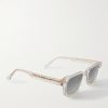 Rive Gauche Square-Frame Acetate Sunglasses - FR Rive Gauche Square-Frame Acetate Sunglasses - FR