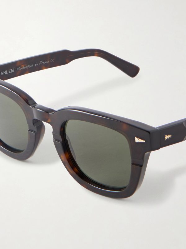 Champ De Mars Square-Frame Tortoiseshell Acetate Sunglasses - CU