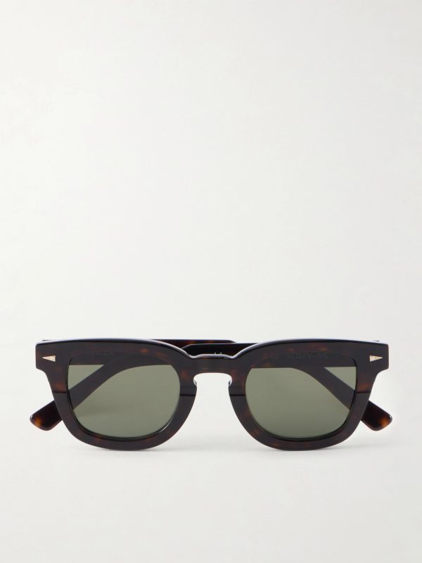 Champ De Mars Square-Frame Tortoiseshell Acetate Sunglasses