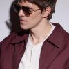 Laplace Aviator-Style Gold-Tone Sunglasses - BK Laplace Aviator-Style Gold-Tone Sunglasses - BK