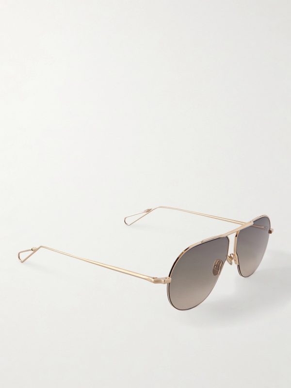 Laplace Aviator-Style Gold-Tone Sunglasses - FR Laplace Aviator-Style Gold-Tone Sunglasses - FR