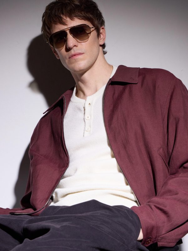 Laplace Aviator-Style Gold-Tone Sunglasses - OU Laplace Aviator-Style Gold-Tone Sunglasses - OU