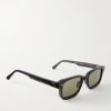 Rive Gauche Square-Frame Acetate Sunglasses - FR