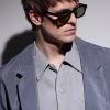 Rive Gauche Square-Frame Acetate Sunglasses - OU