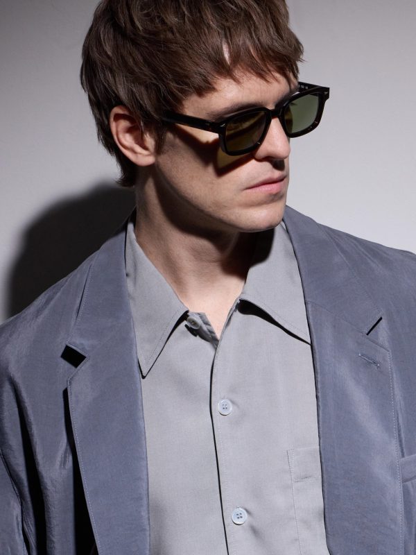 Rive Gauche Square-Frame Acetate Sunglasses - OU