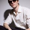 Saint Georges D-Frame Tortoiseshell Acetate Sunglasses - BK