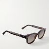 Saint Georges D-Frame Tortoiseshell Acetate Sunglasses - FR