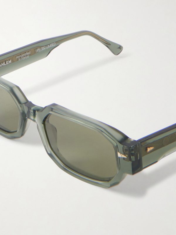 Jules Oval-Frame Acetate Sunglasses - CU