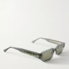 Jules Oval-Frame Acetate Sunglasses - FR