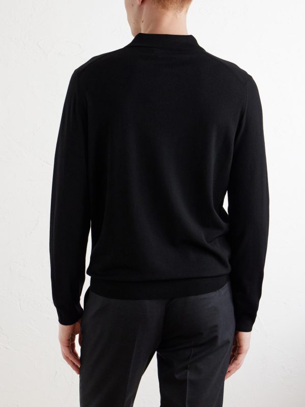 Slim-Fit IceCotton Piqué Polo Shirt - BK