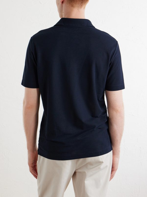 Slim-Fit IceCotton Polo Shirt - BK