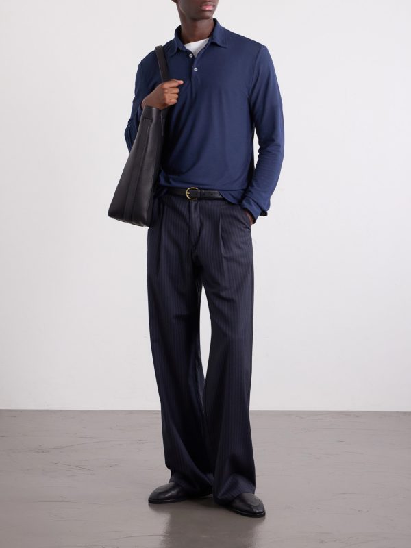 Zanone Slim-Fit IceCotton Piqué Polo Shirt - OU Zanone Slim-Fit IceCotton Piqué Polo Shirt - OU