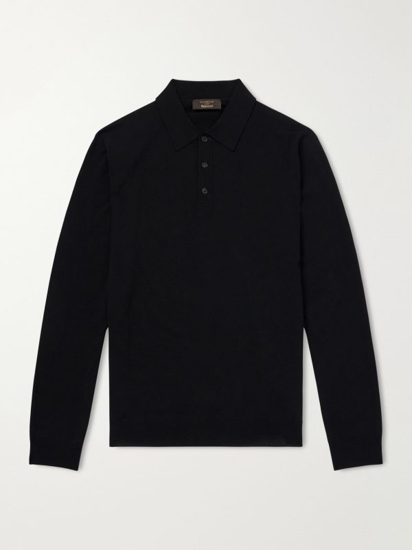 Slim-Fit Flexwool Polo Shirt Slim-Fit Flexwool Polo Shirt