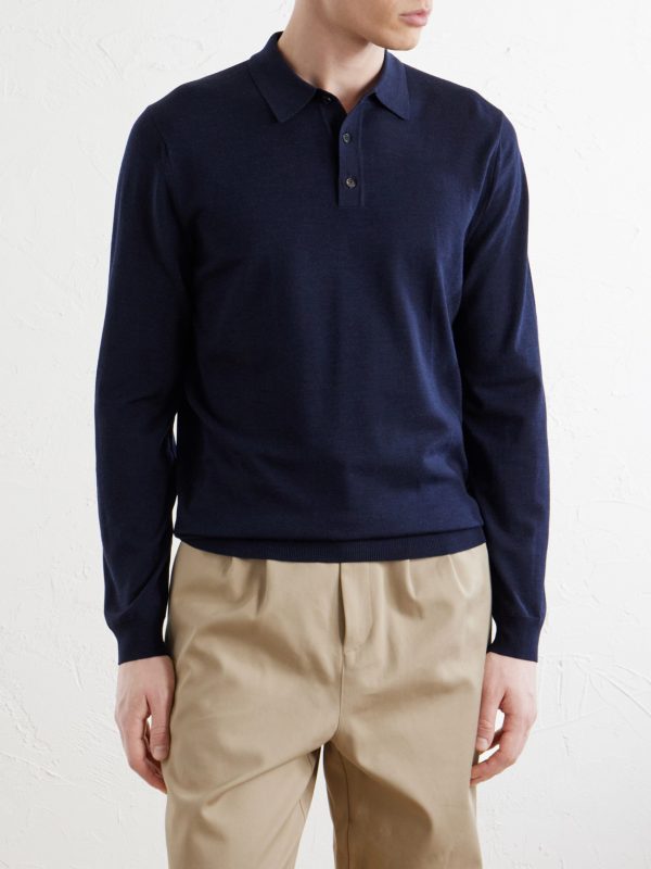 Slim-Fit Flexwool Polo Shirt - FR Slim-Fit Flexwool Polo Shirt - FR