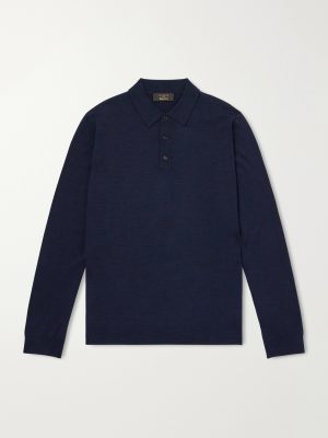 Slim-Fit Flexwool Polo Shirt Slim-Fit Flexwool Polo Shirt