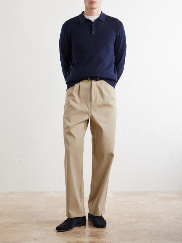 Slim-Fit Flexwool Polo Shirt - OU Slim-Fit Flexwool Polo Shirt - OU