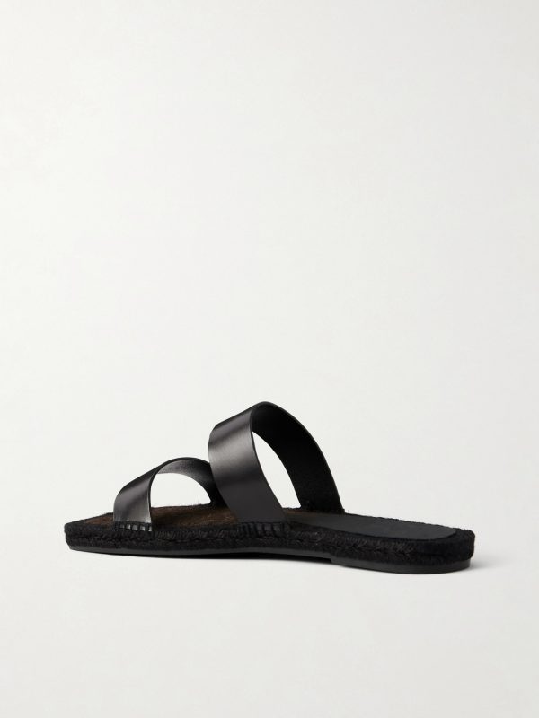 Kenny Leather Sandals - BK Kenny Leather Sandals - BK
