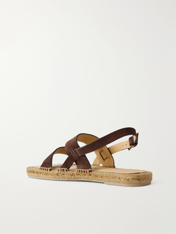 Ken Suede Sandals - BK