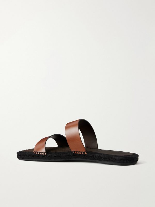 Kenny Leather Sandals - BK Kenny Leather Sandals - BK