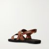 Ken Leather Sandals - BK