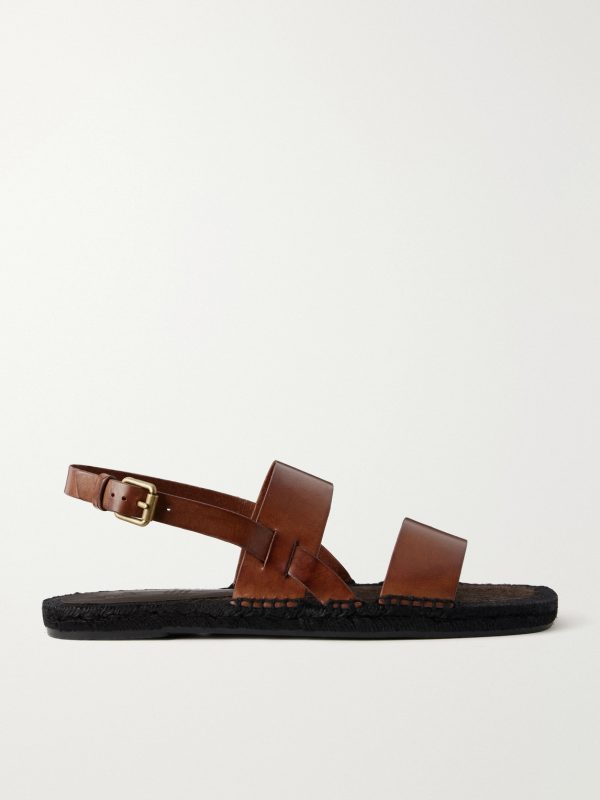 Ken Leather Sandals
