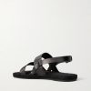 Ken Leather Sandals - BK Ken Leather Sandals - BK