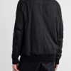 Bauhaus Leather Zip-Up Flight Jacket - BK Bauhaus Leather Zip-Up Flight Jacket - BK
