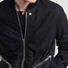 Bauhaus Leather Zip-Up Flight Jacket - CU Bauhaus Leather Zip-Up Flight Jacket - CU
