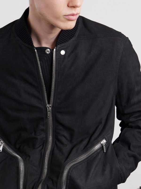 Bauhaus Leather Zip-Up Flight Jacket - CU Bauhaus Leather Zip-Up Flight Jacket - CU