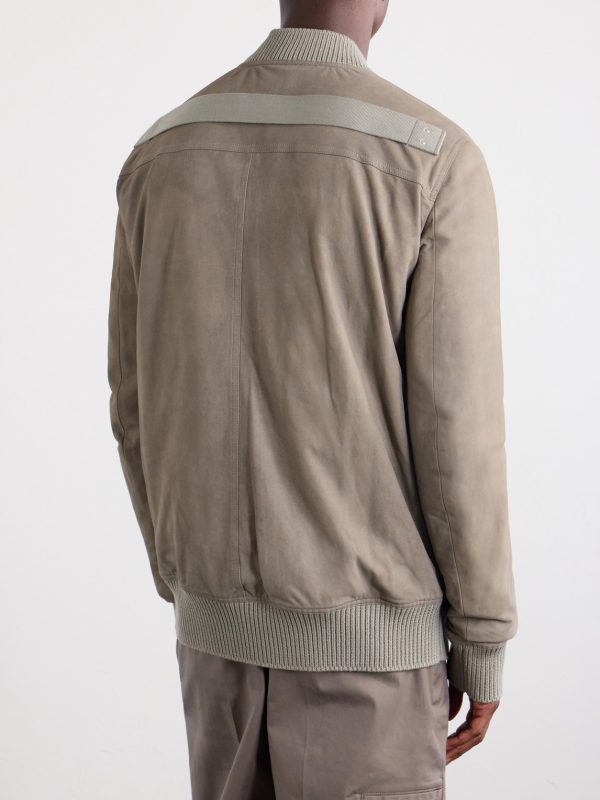 Bauhaus Leather Zip-Up Flight Jacket - BK
