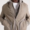 Bauhaus Leather Zip-Up Flight Jacket - CU