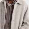 Brad Alpaca-Blend Bouclé Coat - CU